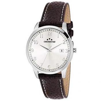 Chronostar Classic – Damen analog quartz Uhr, Lederarmband
