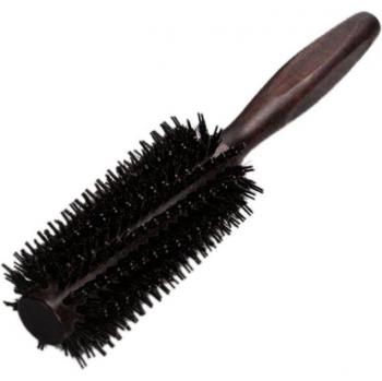 Rundbürste mit Naturborsten für Haarstyling