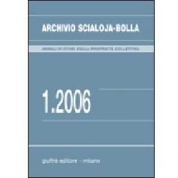 Archivio Scialoja-Bolla (2006). Vol. 1