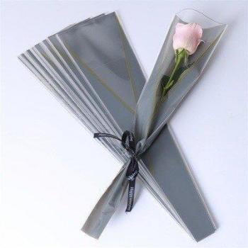 48Pcs Flower Bouquet Bags for Single Roses