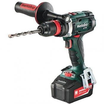 Metabo Wireless 18V Drill Driver Set with 2 Batteries and Charger (BS 18 LTX Quick)