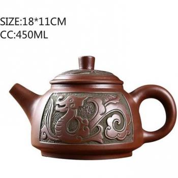 Set de Tazas Bronce Imitación Yixing