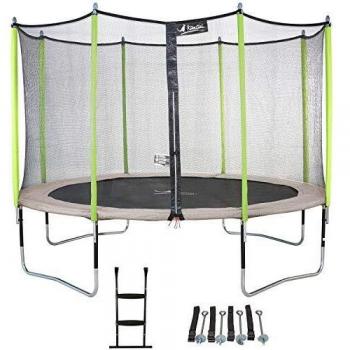 Trampoline de jardin KANGUI 426 cm + kit d'ancrage JUMPI