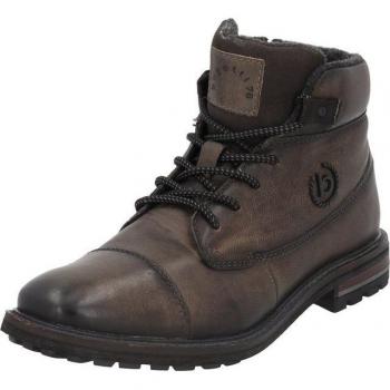Bugatti Herren-Stiefelette ACC31 – Graue Eleganz – 44