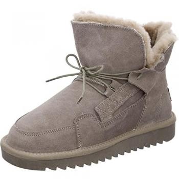 Bottines en cuir beige Ara Alaska femme 40