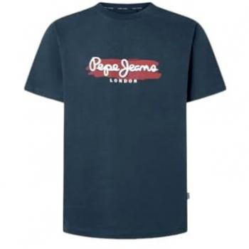 Camiseta de Hombre Pepe Jeans con Logo Estampado