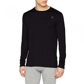 Odlo Merino Long Sleeve Crew‑Neck Top Nero