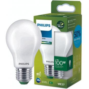 Philips E27 LED-Lampe A60 7,3W 1535lm 4.000K matt