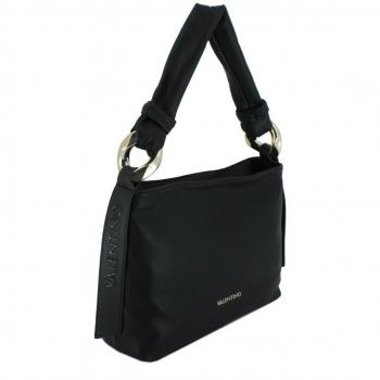 Valentino Beuteltasche schwarz nachhaltig Ring RE Nero Kettenglied