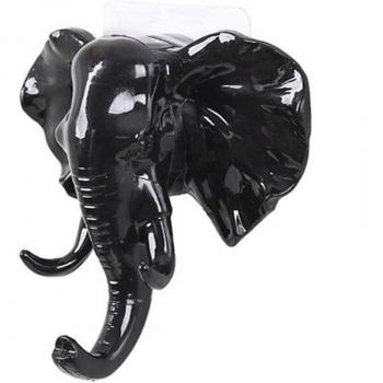 Adhesive Elephant Head Hanging Hook for Schools