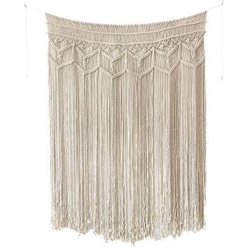 Macramé Cortina de Boda 180x90