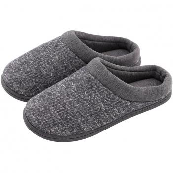 EverFoam Serenity Ladies’ Memory Foam Indoor Shoes, Light Grey