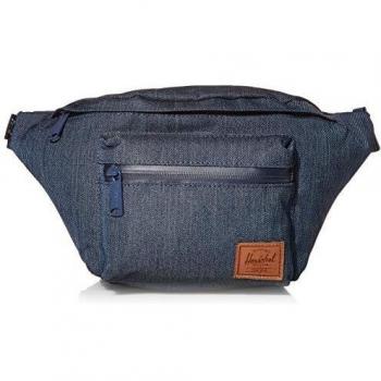 Herschel Seventeen Crosshatch Indigo Denim