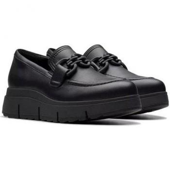 Clarks Loriini Loafers in Pelle Nera EU 38
