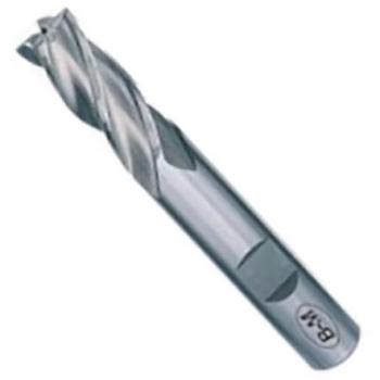 Fresa de Corte 4 PROTEC con Centro HSS 10 mm