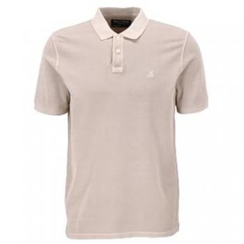 Marc O'Polo Herren Poloshirt Regular Fit in Beige, Größe XXL