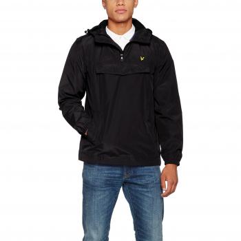 Lyle & Scott Herren Kapuzenpullover Anorak True Black