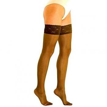Solidea Calze Autoreggenti Marilyn 140 Sheer Color Nero
