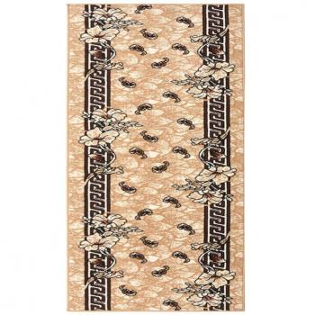 Tappeto Lungo Beige 100x150 cm
