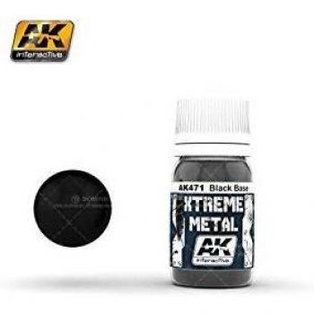 AK interactive XTREME METAL AK471 Lave Noire 30ML