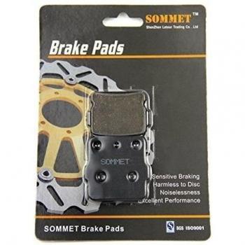 Sommet Pastillas de freno Traseras Yamaha YFM 350 Warrior