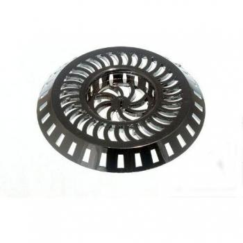 Sink Shower Strainer Waste Trap Chrome Plastic 80mm Wide