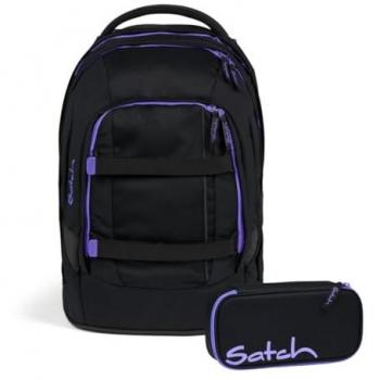 Satch Schulranzen Set PACK Purple Phantom 2-teilig