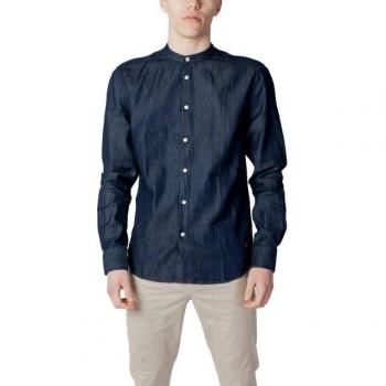 Peuterey Casual XL Blue Cotton Shirt for Men
