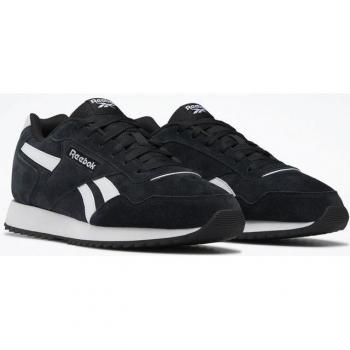 Reebok Classics Men's Glide Ripple Sneakers - Core Black FTWR White - Size 8.5 UK