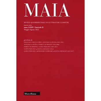 Maia. Rivista di letterature classiche (2022). Vol. 2