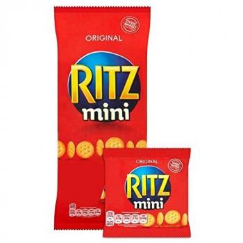 Ritz Mini Cracker Originali - Confezione da 6, ognuna con 6 confezioni di 25 cracker originali ciascuno