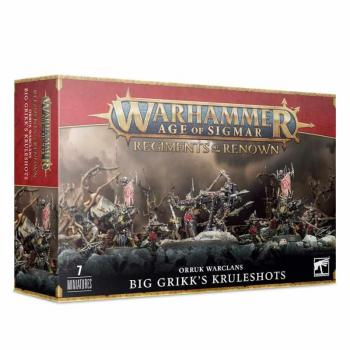 Age of Sigmar Orruk Warclans Big Grikk's Kruleshots