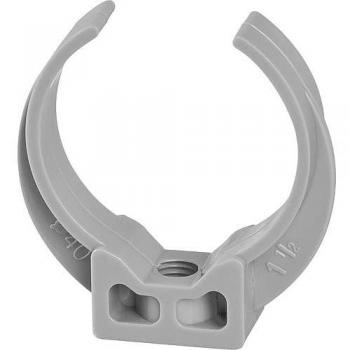 Colliers Interplast Lyre – 5 pièces pour tuyaux PVC D 40 mm