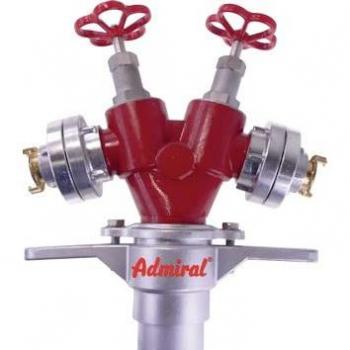 Idrante Verticale Alu DN 80 con 2 Uscite Storz e 2 Valvole