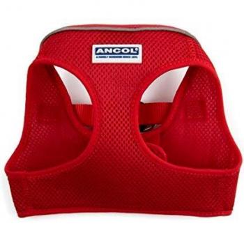 Fluval Adjustable Mesh Dog Harness - Extra Small, Red (1 kg)
