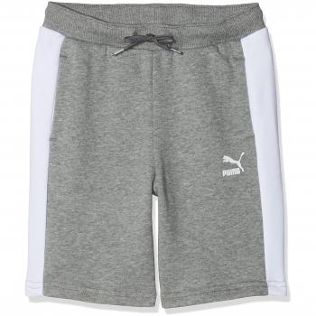 Puma Minions Short Mixte Enfant, Medium Gray Heather, 8 Ans