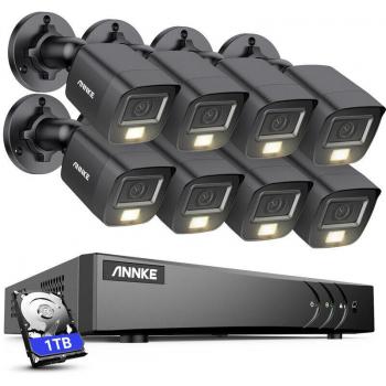Annke - Sistema de Vigilancia 3K con 8 Canales y Visión Nocturna
