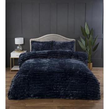 Cozy Charcoal Plush Duvet Collection
