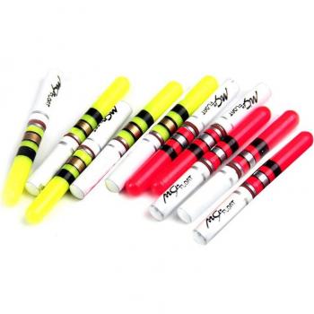 Palo de Pesca LED Rojo 10 Unidades