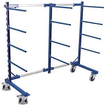 Chariot à Bras Simple Face - l560 x 2100 mm - 400 kg - variofit