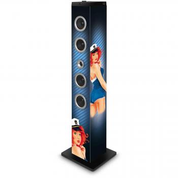 TW7PINUP Bigben Interactive Tower Audio Home Set 120W