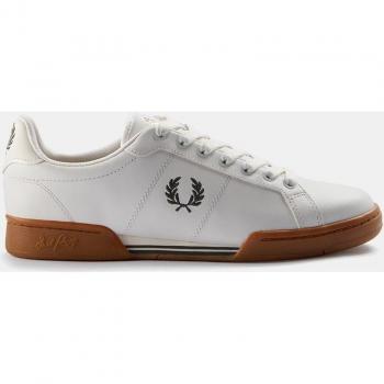 Sneakers Fred Perry in pelle B6311 bianca EU 43