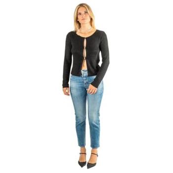 Cardigan Morgan 252‑MIZOR Slim Nero
