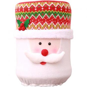 Kreative Trinkbrunnen Dekoration Weihnachts Eimer Staub Abdeckung