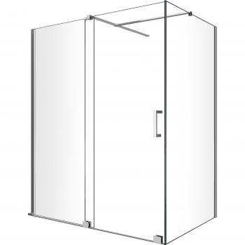 Porta Frontale Scorrevole Senza Telaio Box Doccia Angolare