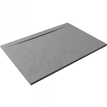 Receveur Extra-Plat Design Lyra 80x100 Blanc