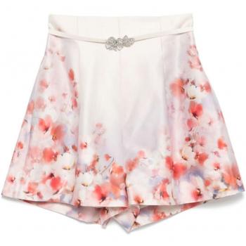 White Whisper High‑Waist Loose Cut Shorts – Zimmermann Women's Collection