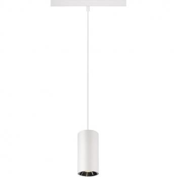 Lampada sospensione bianca cromo NUMINOS S SLV 3000K