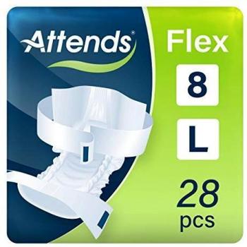 Attends Flex 8 Large Inkontinenzunterhosen, 28 Stück pro Packung