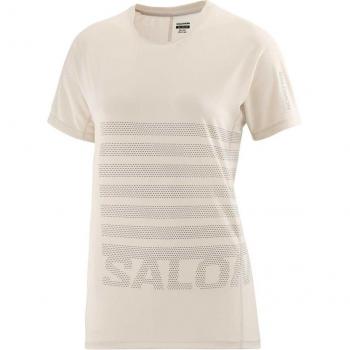 Canotta Salomon Sense Aero Uomo/Donna Bianca